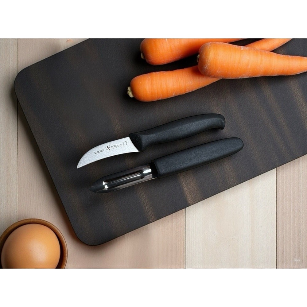 2 Piece Henckels Zwilling 2.25" Bird's Beak Paring Knife + Vegetable Peeler